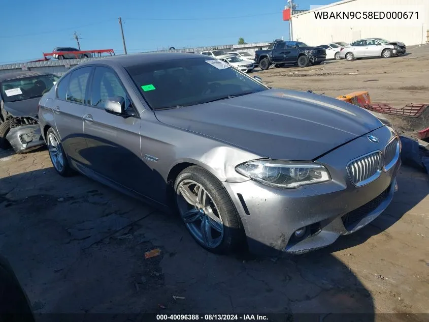 WBAKN9C58ED000671 2014 BMW 550I