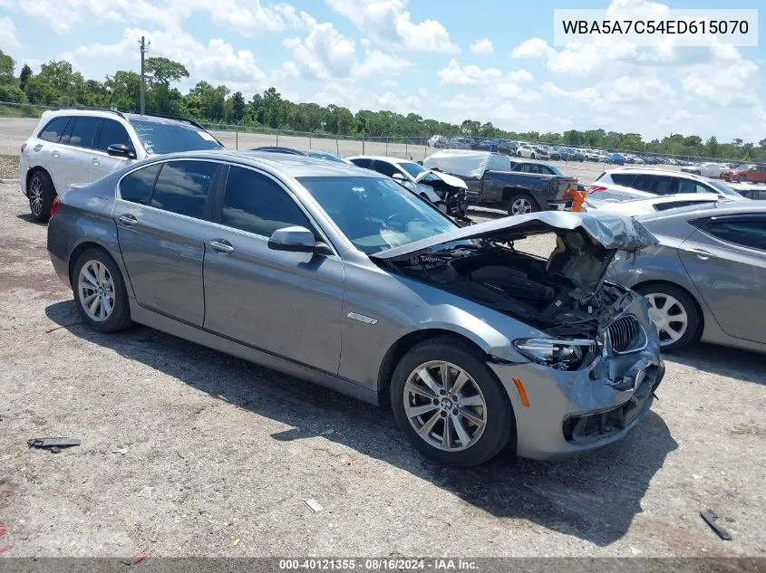 2014 BMW 528I xDrive VIN: WBA5A7C54ED615070 Lot: 40121355