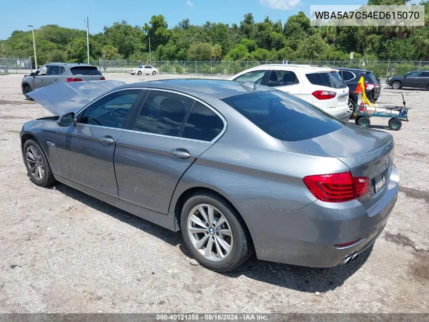 2014 BMW 528I xDrive VIN: WBA5A7C54ED615070 Lot: 40121355