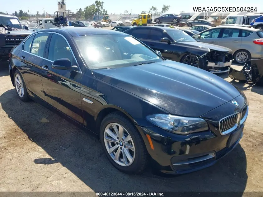 2014 BMW 528I VIN: WBA5A5C5XED504284 Lot: 40123044