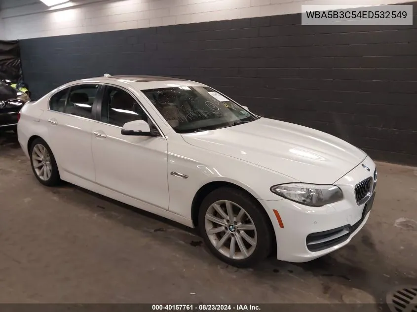 2014 BMW 535I xDrive VIN: WBA5B3C54ED532549 Lot: 40157761