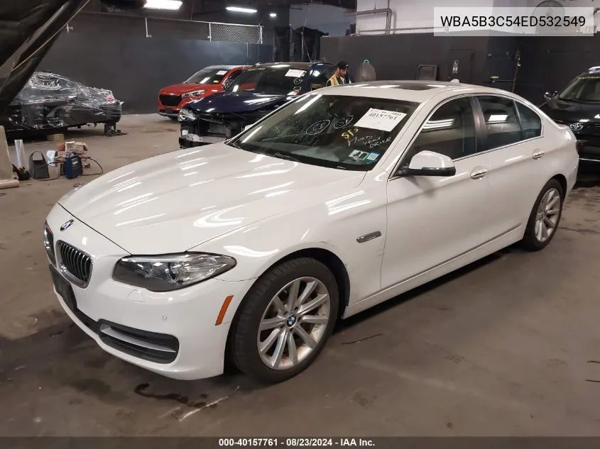 2014 BMW 535I xDrive VIN: WBA5B3C54ED532549 Lot: 40157761