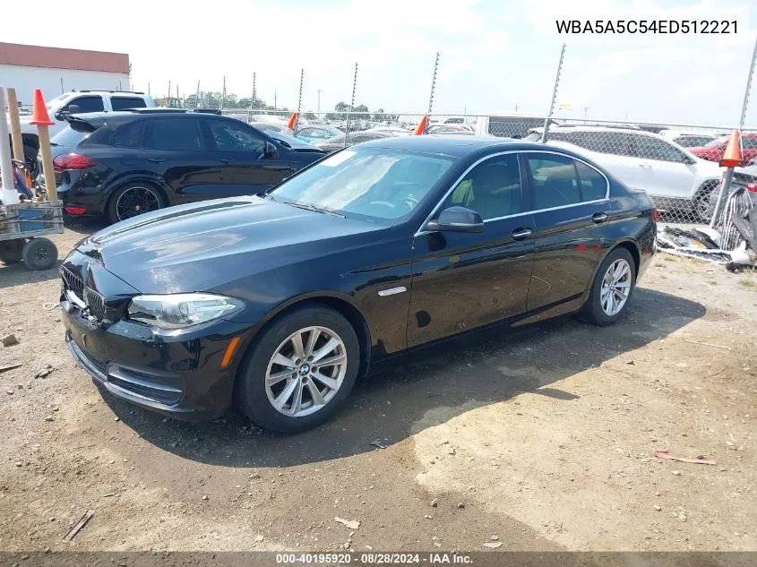 2014 BMW 528I VIN: WBA5A5C54ED512221 Lot: 40195920