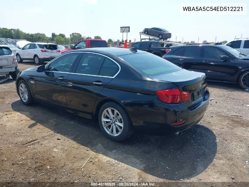 2014 BMW 528I VIN: WBA5A5C54ED512221 Lot: 40195920