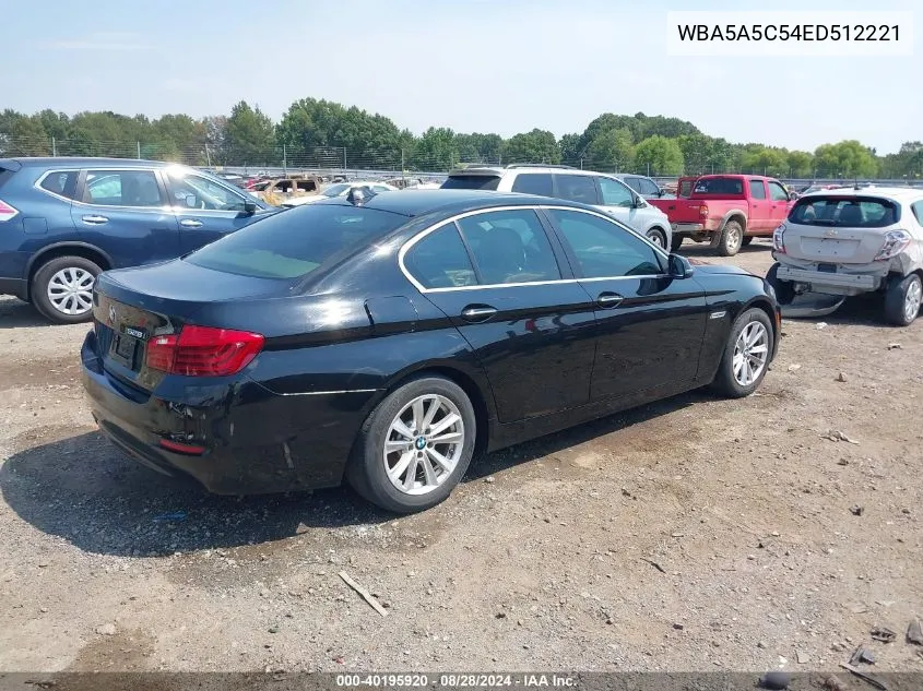 2014 BMW 528I VIN: WBA5A5C54ED512221 Lot: 40195920