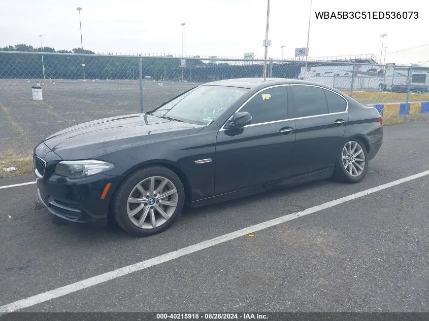 2014 BMW 535I xDrive VIN: WBA5B3C51ED536073 Lot: 40215918