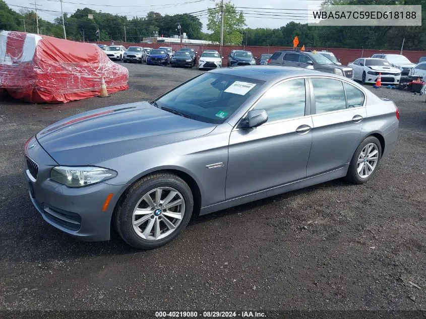 2014 BMW 528I xDrive VIN: WBA5A7C59ED618188 Lot: 40219080