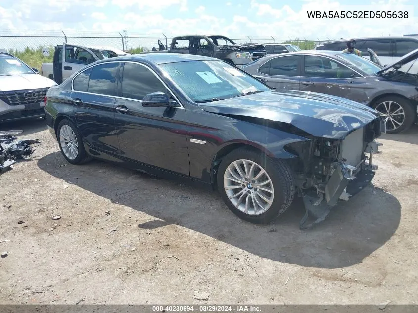 WBA5A5C52ED505638 2014 BMW 528I