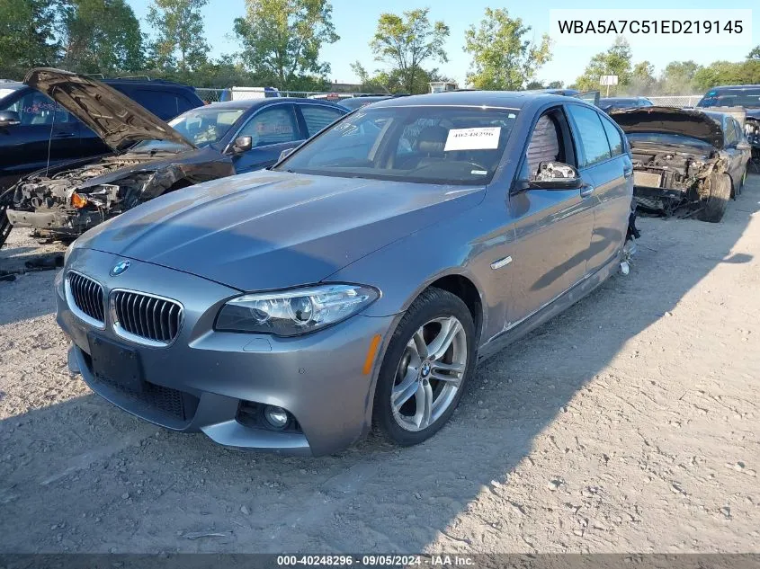 2014 BMW 528I Xi VIN: WBA5A7C51ED219145 Lot: 40248296