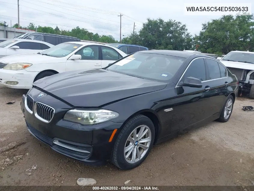 2014 BMW 528I VIN: WBA5A5C54ED503633 Lot: 40262032