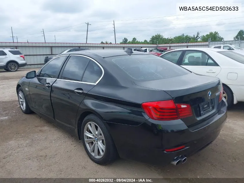 2014 BMW 528I VIN: WBA5A5C54ED503633 Lot: 40262032