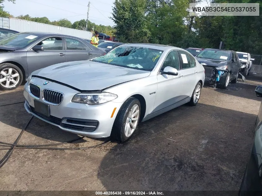 2014 BMW 535I xDrive VIN: WBA5B3C54ED537055 Lot: 40285438