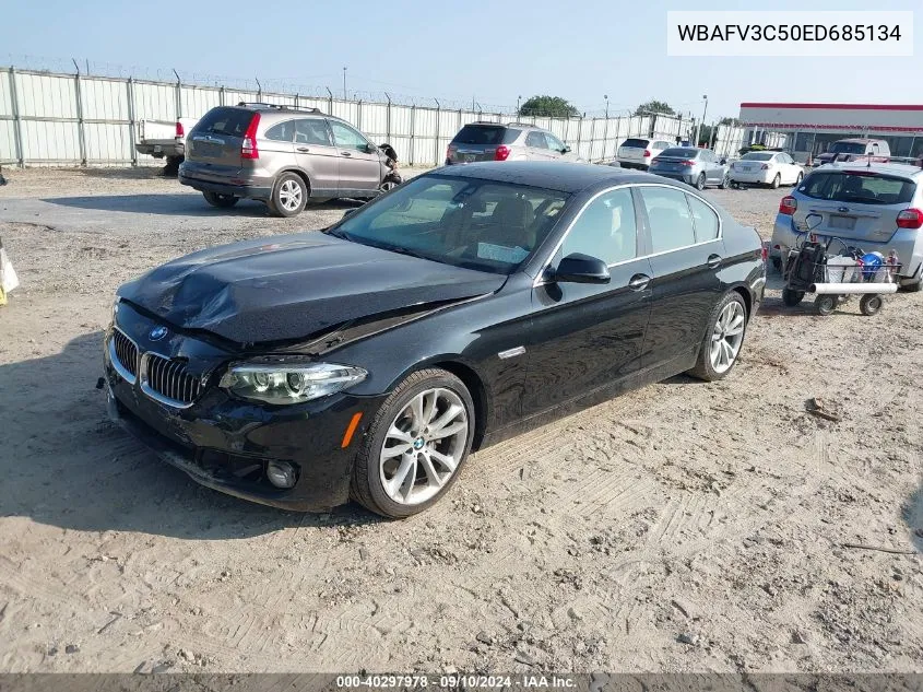 2014 BMW 535 D xDrive VIN: WBAFV3C50ED685134 Lot: 40297978