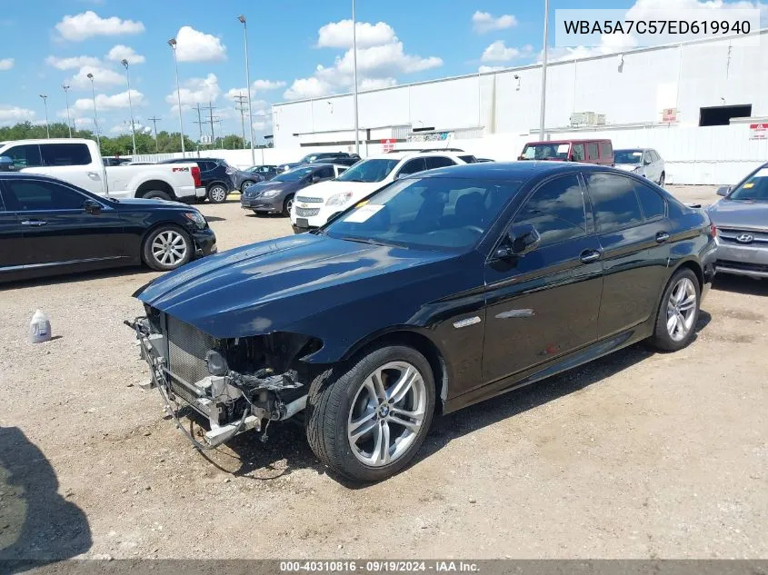 2014 BMW 528I xDrive VIN: WBA5A7C57ED619940 Lot: 40310816