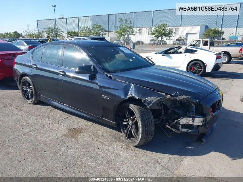 2014 BMW 535 I VIN: WBA5B1C58ED483764 Lot: 40324839