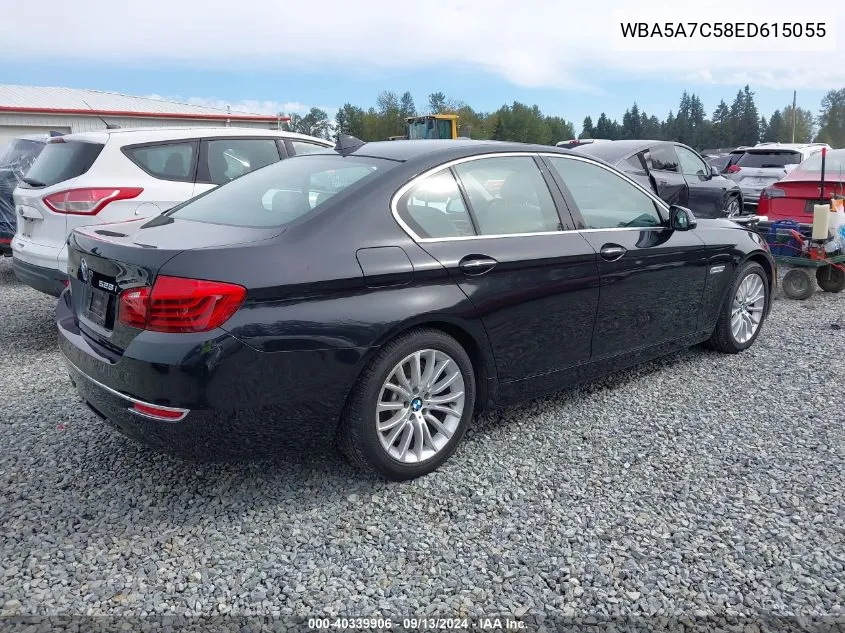 2014 BMW 528I xDrive VIN: WBA5A7C58ED615055 Lot: 40339906