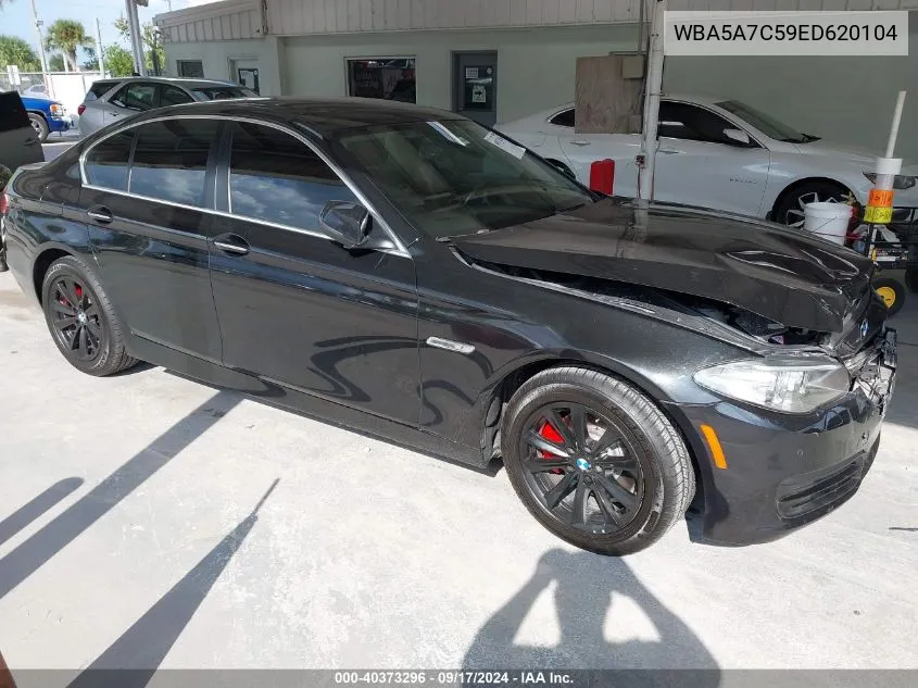 2014 BMW 528I xDrive VIN: WBA5A7C59ED620104 Lot: 40373296