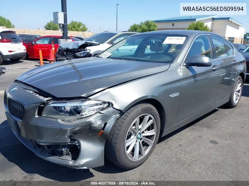 2014 BMW 528I VIN: WBA5A5C56ED509594 Lot: 40377859