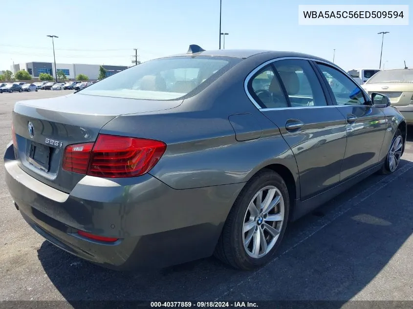 2014 BMW 528I VIN: WBA5A5C56ED509594 Lot: 40377859