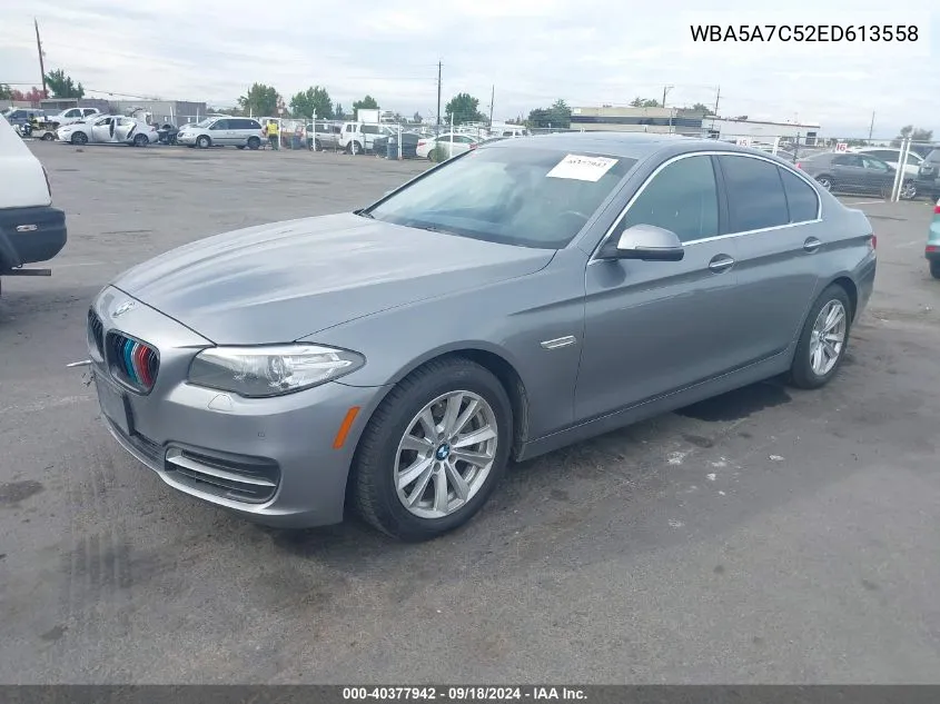 2014 BMW 528I xDrive VIN: WBA5A7C52ED613558 Lot: 40377942