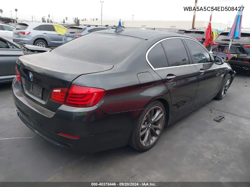 2014 BMW 528I VIN: WBA5A5C54ED508427 Lot: 40378446