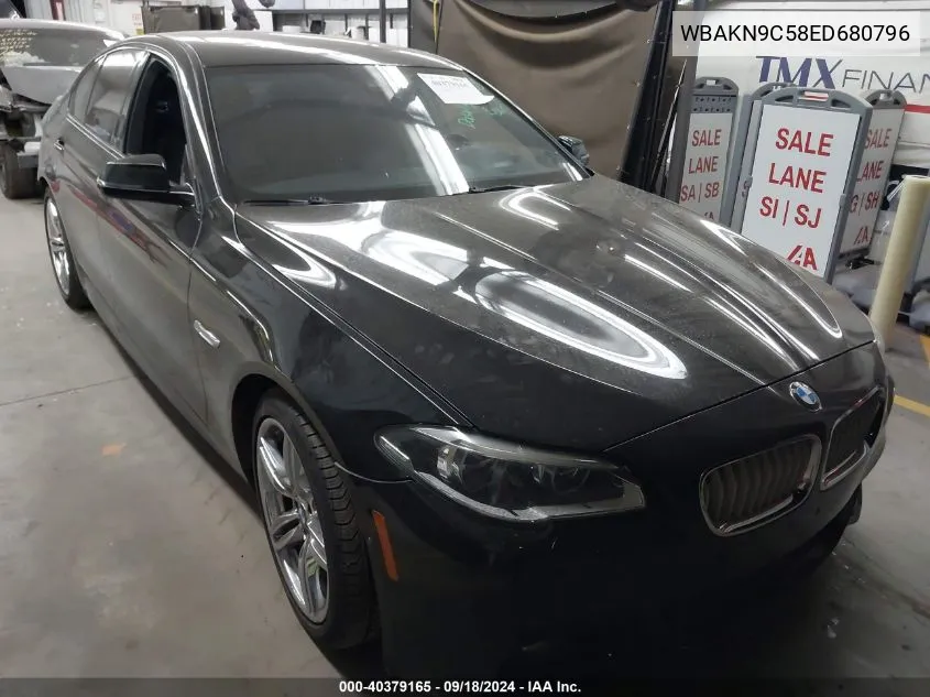 2014 BMW 550I I VIN: WBAKN9C58ED680796 Lot: 40379165