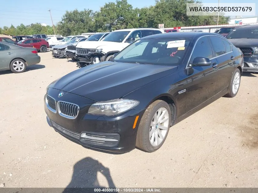 2014 BMW 535I xDrive VIN: WBA5B3C59ED537679 Lot: 40500158