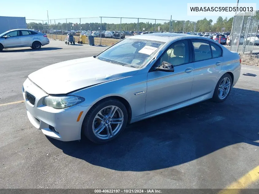 2014 BMW 528I VIN: WBA5A5C59ED510013 Lot: 40622197