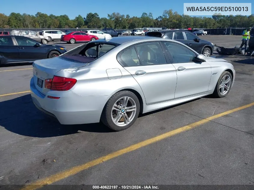 WBA5A5C59ED510013 2014 BMW 528I