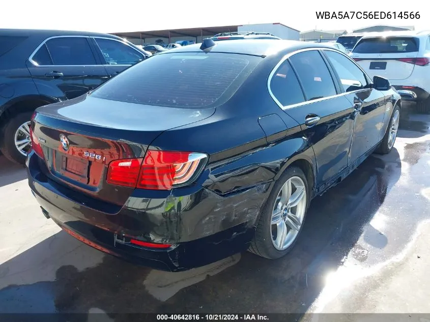 2014 BMW 528I xDrive VIN: WBA5A7C56ED614566 Lot: 40642816