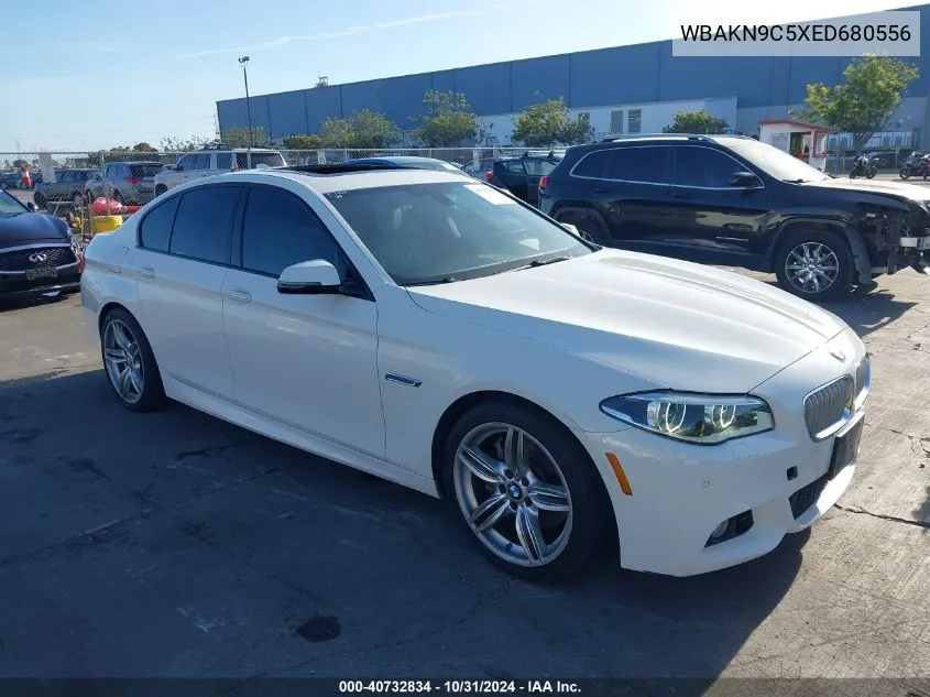 2014 BMW 550I VIN: WBAKN9C5XED680556 Lot: 40732834