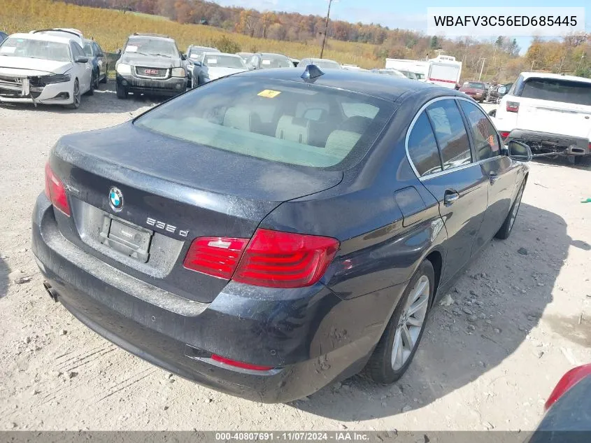 2014 BMW 535D xDrive VIN: WBAFV3C56ED685445 Lot: 40807691