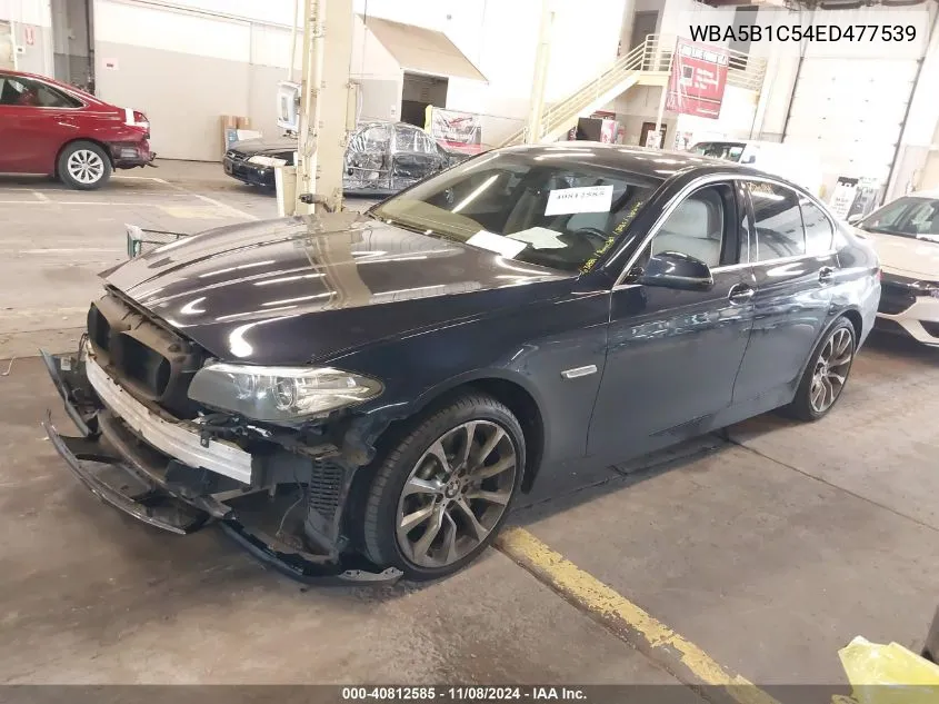 2014 BMW 535I VIN: WBA5B1C54ED477539 Lot: 40812585