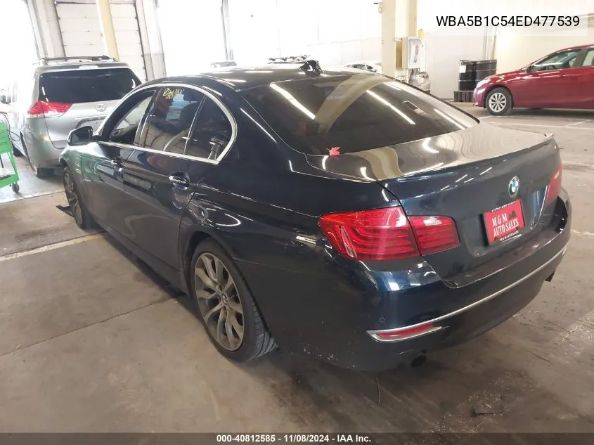 2014 BMW 535I VIN: WBA5B1C54ED477539 Lot: 40812585