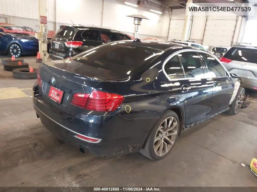 2014 BMW 535I VIN: WBA5B1C54ED477539 Lot: 40812585