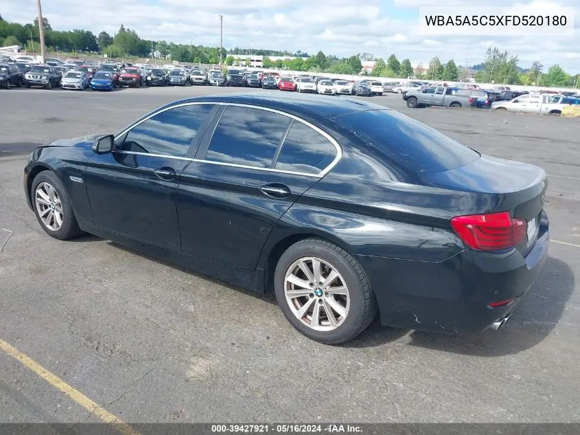 WBA5A5C5XFD520180 2015 BMW 528I