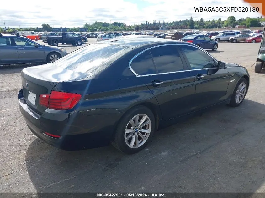 WBA5A5C5XFD520180 2015 BMW 528I