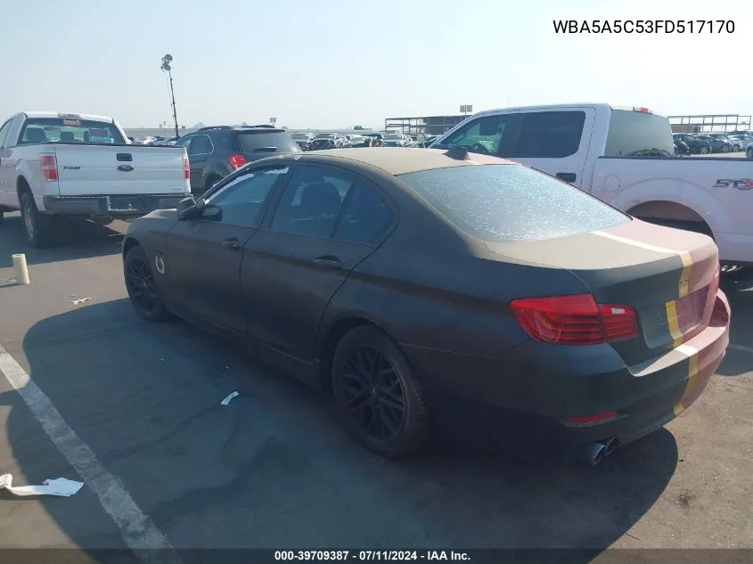 WBA5A5C53FD517170 2015 BMW 528I