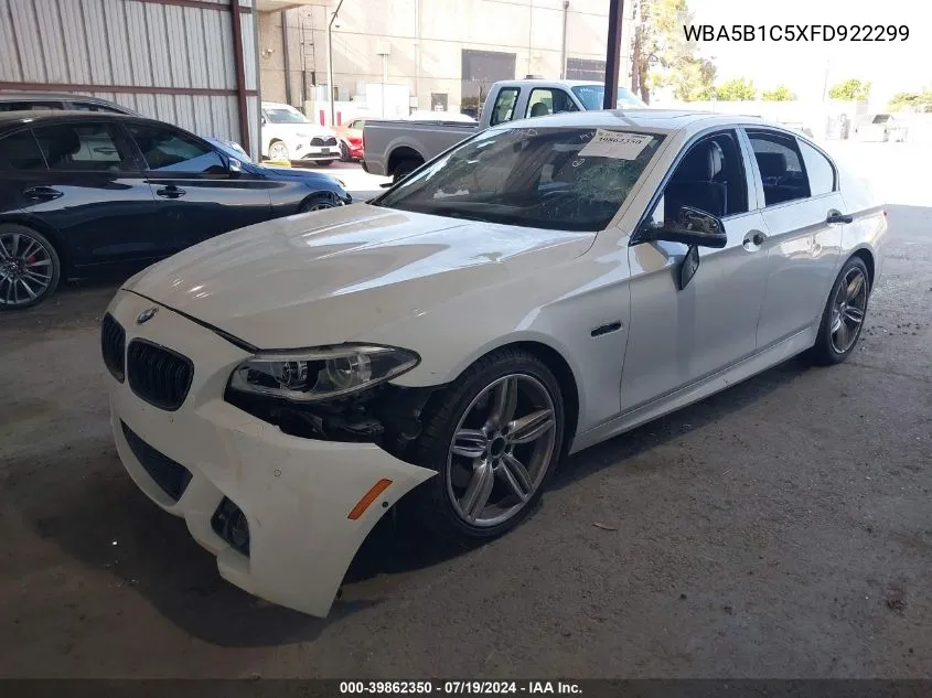 WBA5B1C5XFD922299 2015 BMW 535I