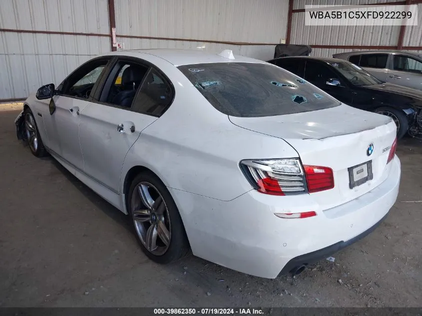 WBA5B1C5XFD922299 2015 BMW 535I