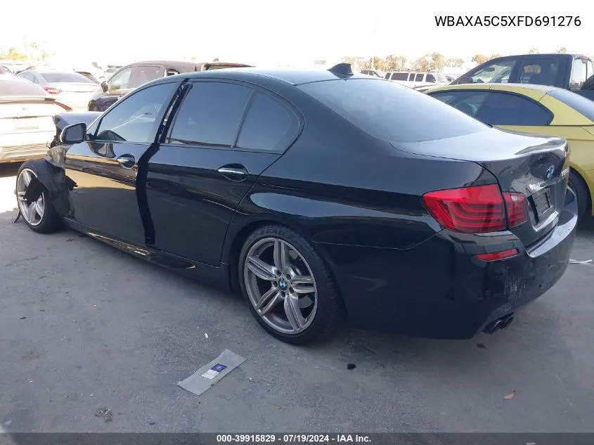 2015 BMW 535D VIN: WBAXA5C5XFD691276 Lot: 39915829