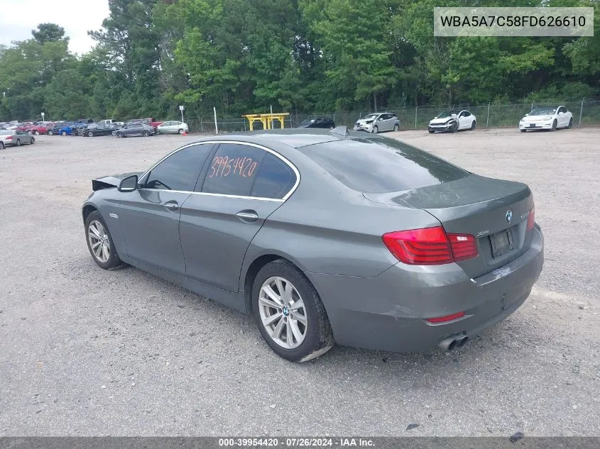 WBA5A7C58FD626610 2015 BMW 528I xDrive