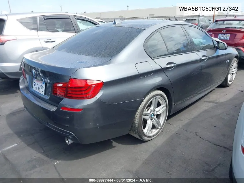 2015 BMW 535 I VIN: WBA5B1C50FG127342 Lot: 39977444