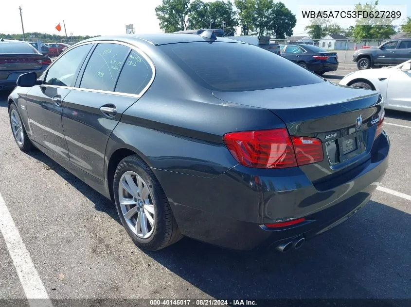 2015 BMW 528 Xi VIN: WBA5A7C53FD627289 Lot: 40145017