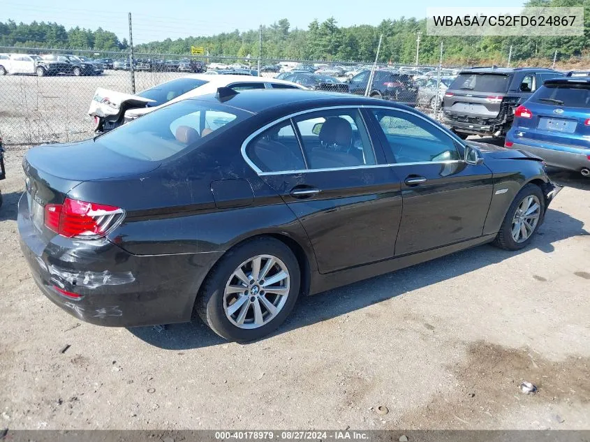 WBA5A7C52FD624867 2015 BMW 528I xDrive