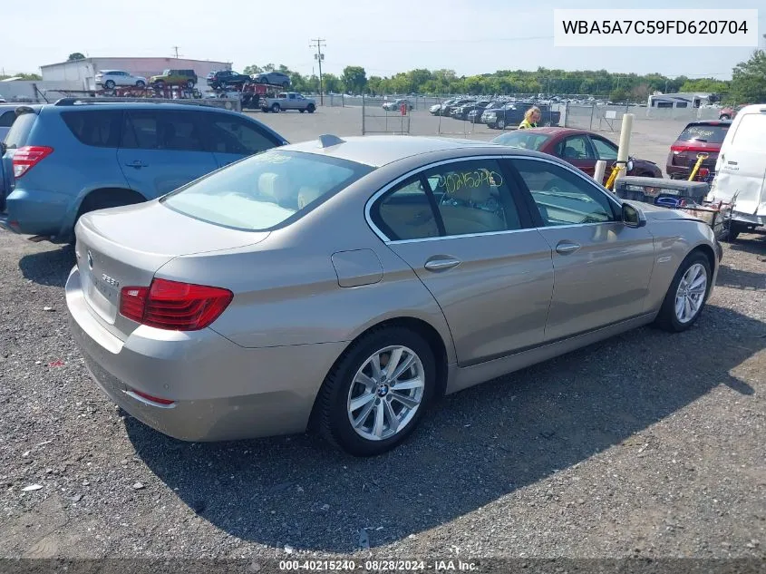 WBA5A7C59FD620704 2015 BMW 528I xDrive