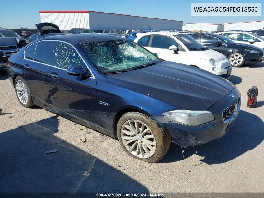 2015 BMW 528I I VIN: WBA5A5C54FD513550 Lot: 40270926