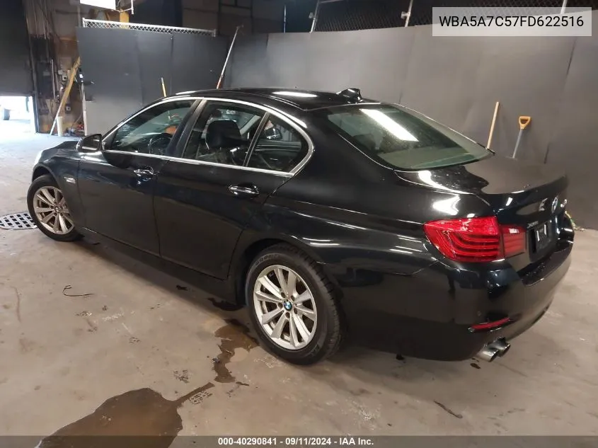 2015 BMW 528I xDrive VIN: WBA5A7C57FD622516 Lot: 40290841