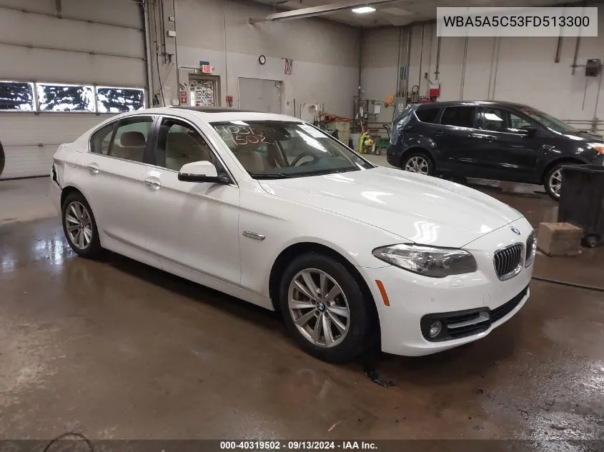 2015 BMW 528I I VIN: WBA5A5C53FD513300 Lot: 40319502