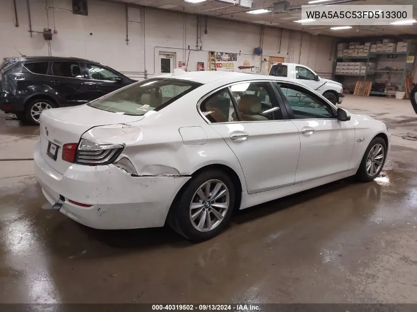 2015 BMW 528I I VIN: WBA5A5C53FD513300 Lot: 40319502